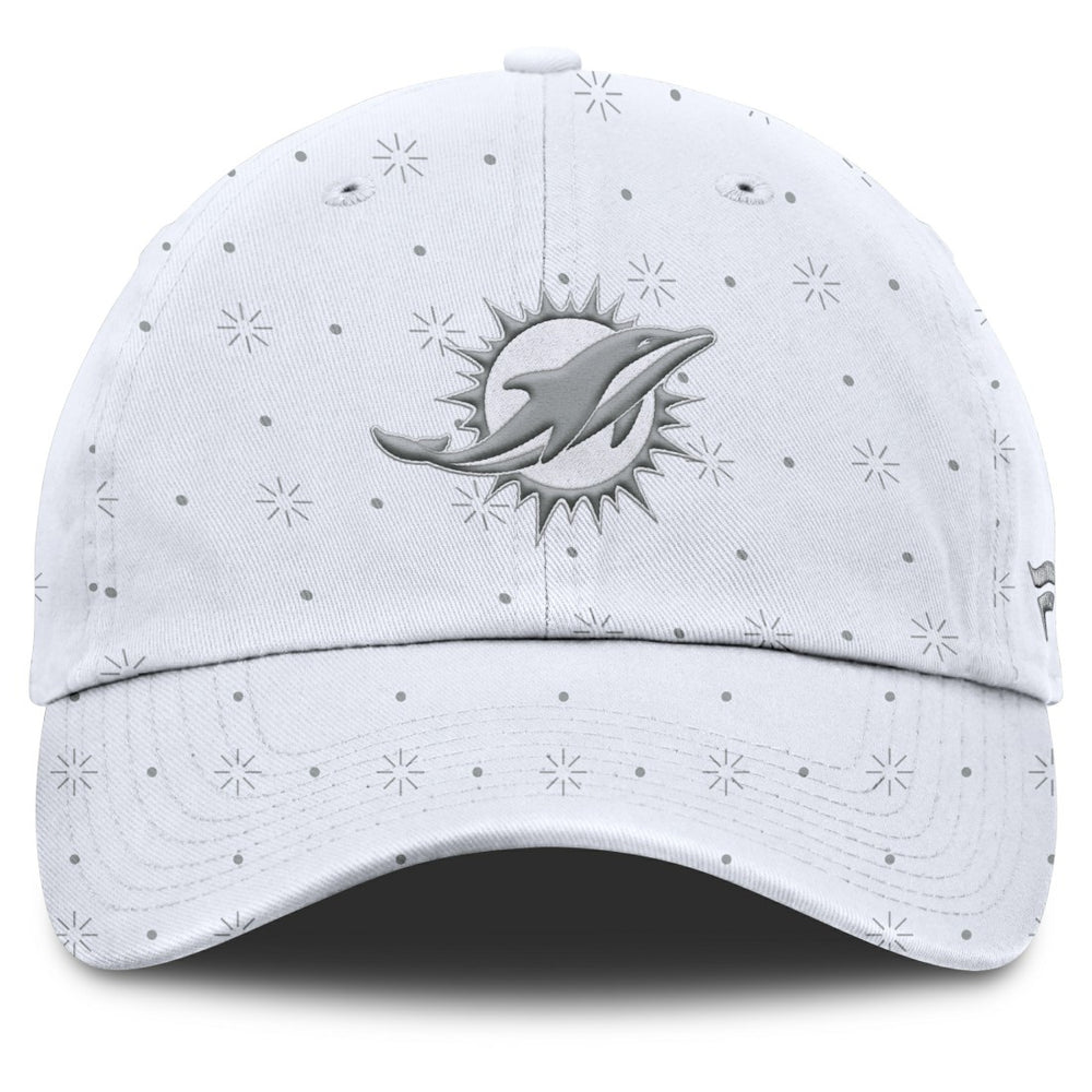 Miami Dolphins Women's Neutral Zone Adjustable Hat - White - Fanatics