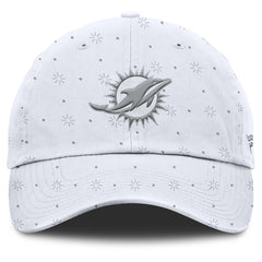 Miami Dolphins Women's Neutral Zone Adjustable Hat - White - Fanatics