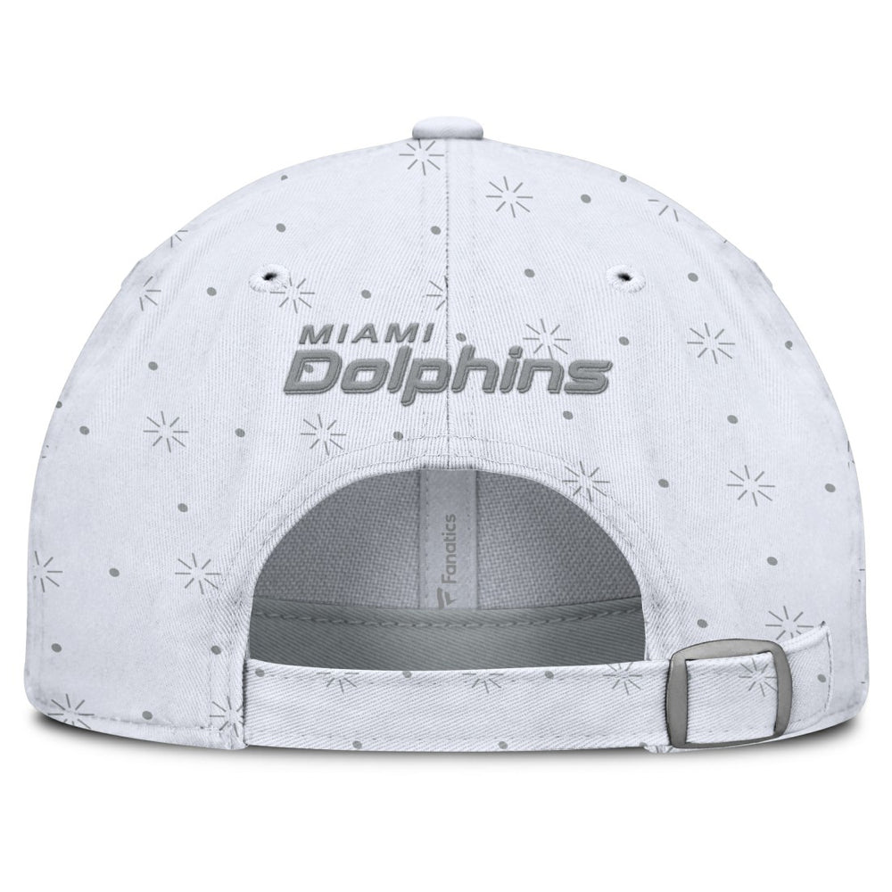 Miami Dolphins Women's Neutral Zone Adjustable Hat - White - Fanatics