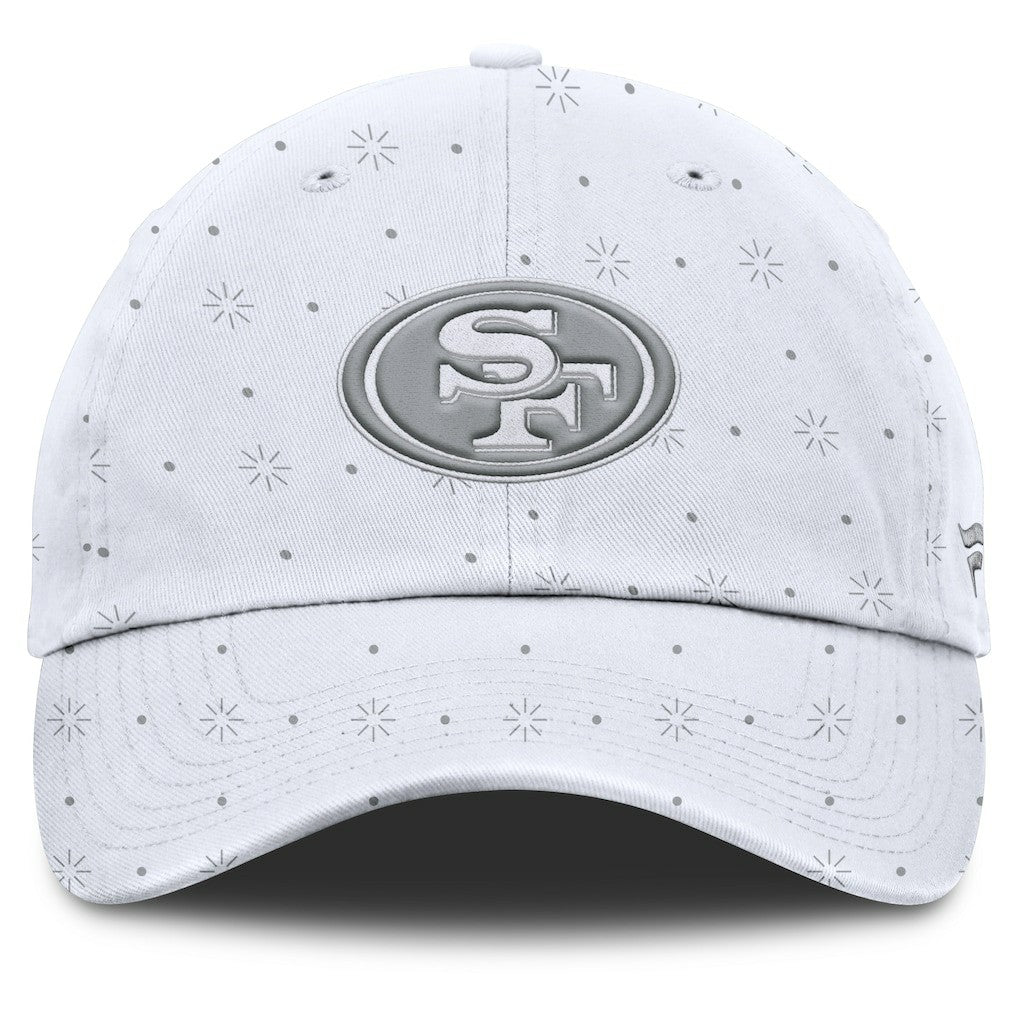 San Francisco 49ers Women's Neutral Zone Adjustable Hat - White - Fanatics