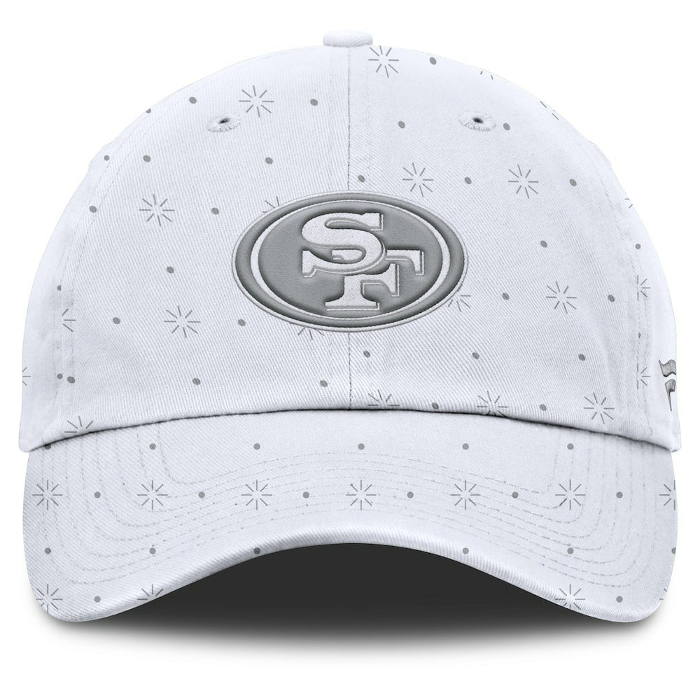San Francisco 49ers Women's Neutral Zone Adjustable Hat - White - Fanatics