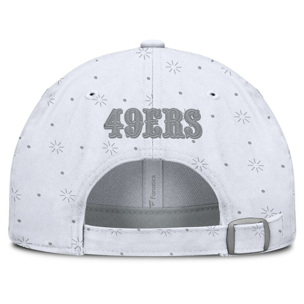 San Francisco 49ers Women's Neutral Zone Adjustable Hat - White - Fanatics