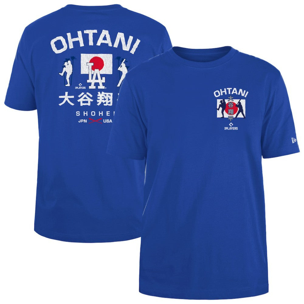 Shohei Ohtani Los Angeles Dodgers New Era Japan Flag T-Shirt Discount