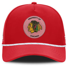 Chicago Blackhawks Fanatics Centennial Pinched Front Adjustable Hat - Red | Fanatics near me