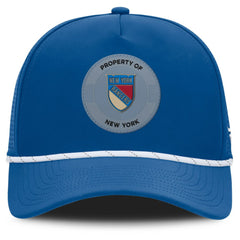 New York Rangers Fanatics Centennial Authentic Pro Pinched Front Adjustable Hat - Blue | Fanatics online