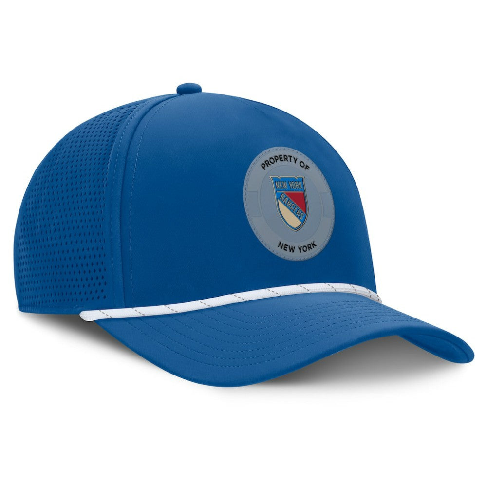 New York Rangers Fanatics Centennial Authentic Pro Pinched Front Adjustable Hat - Blue | Fanatics online
