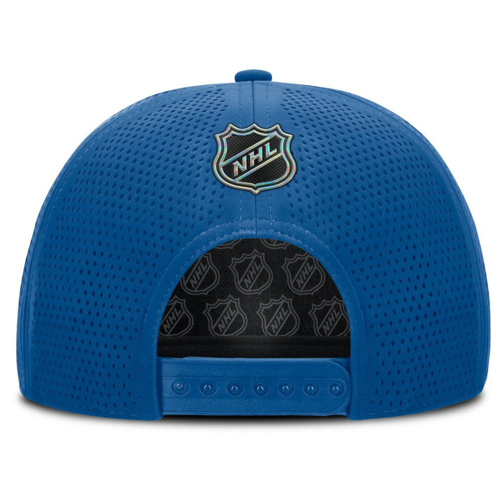 New York Rangers Fanatics Centennial Authentic Pro Pinched Front Adjustable Hat - Blue | Fanatics online
