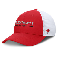 Chicago Blackhawks Fanatics Centennial Adjustable Trucker Hat - Red/White | Fanatics discount