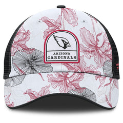 Arizona Cardinals Tropical Adjustable Trucker Hat - White/Black - Fanatics
