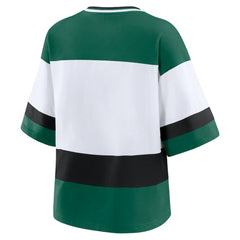 Minnesota Wild WEAR by Erin Andrews Women's Jersey Style Tee - Green/White | NHL on sale