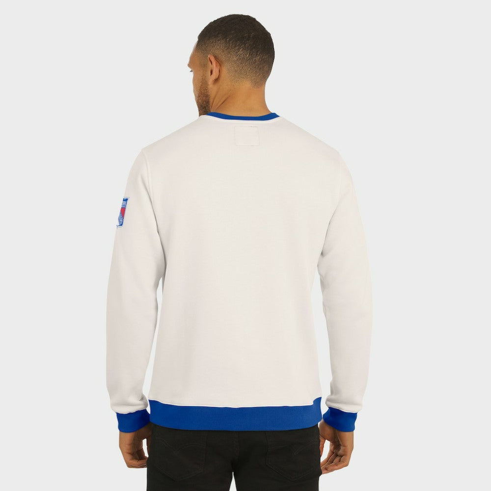 New York Rangers Darius Rucker Collection by Fanatics Colorblock Pullover Sweatshirt - Cream | Fanatics online