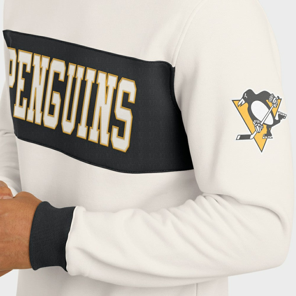 Pittsburgh Penguins Darius Rucker Collection by Fanatics Colorblock Pullover Sweatshirt - Cream | Fanatics online