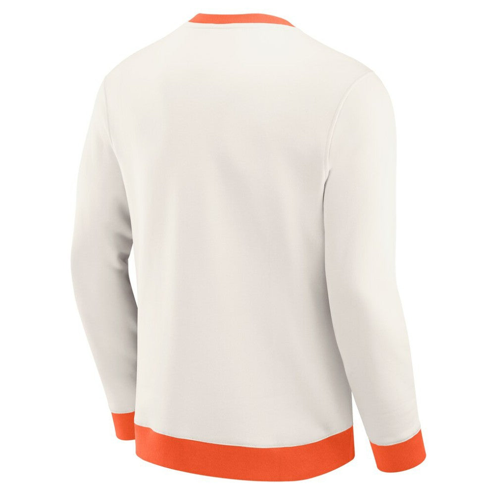 Philadelphia Flyers Darius Rucker Collection by Fanatics Colorblock Pullover Sweatshirt - Cream | Fanatics Lifestyle