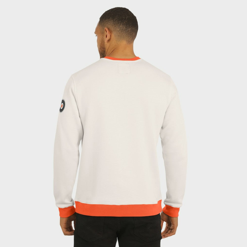 Philadelphia Flyers Darius Rucker Collection by Fanatics Colorblock Pullover Sweatshirt - Cream | Fanatics Lifestyle