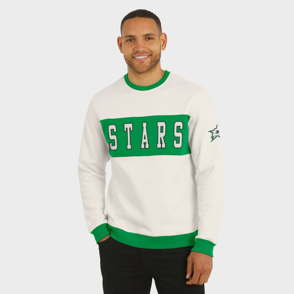 Dallas Stars Darius Rucker Collection by Fanatics Colorblock Pullover Sweatshirt - Cream | Fanatics online
