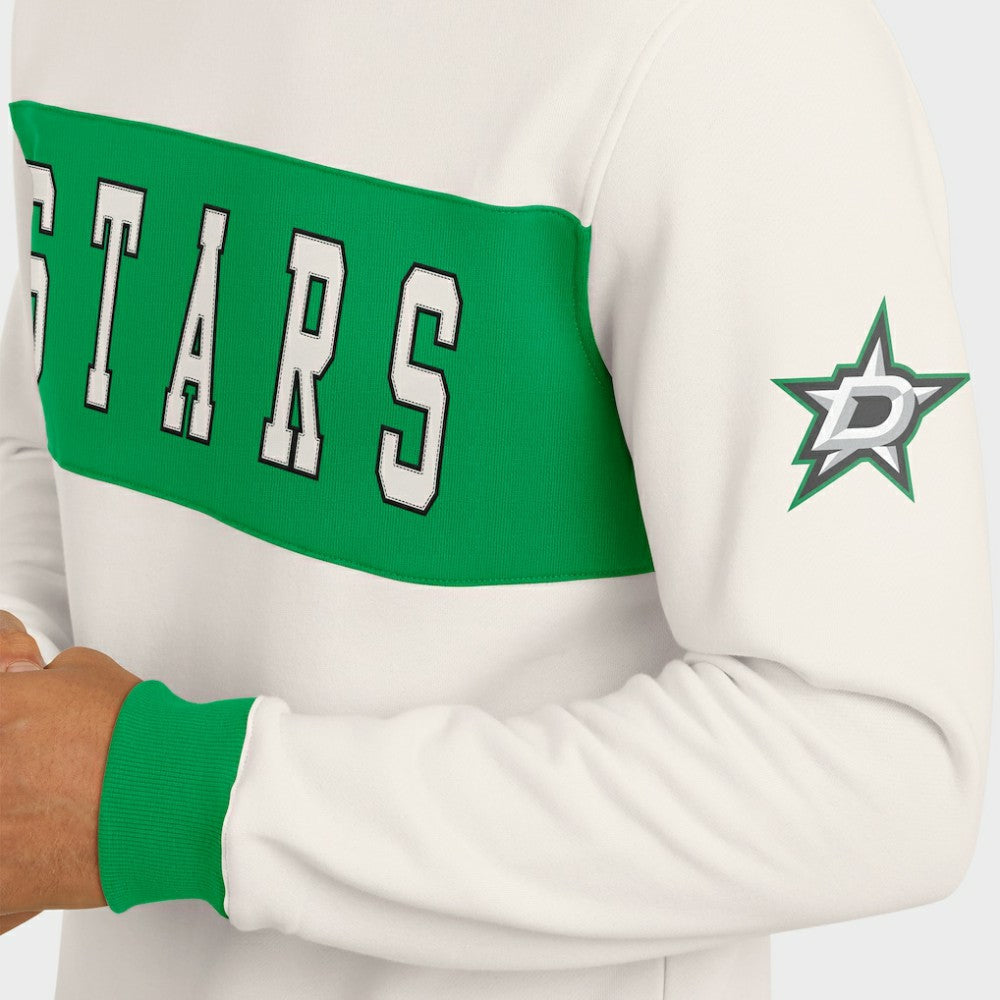 Dallas Stars Darius Rucker Collection by Fanatics Colorblock Pullover Sweatshirt - Cream | Fanatics online