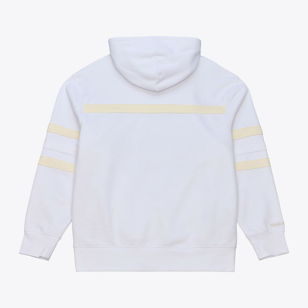 Indianapolis Colts Head Coach White Out Edition Hoodie - White - Mitchell & Ness