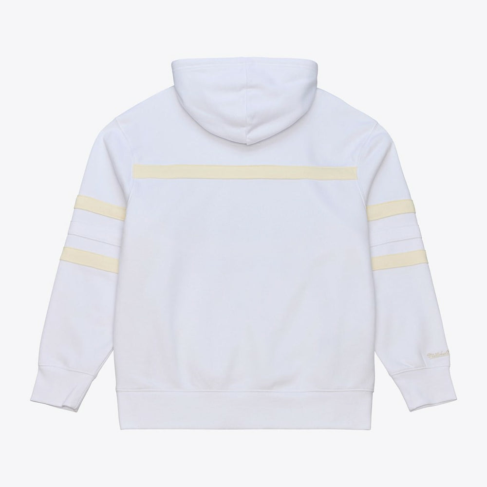 Indianapolis Colts Head Coach White Out Edition Hoodie - White - Mitchell & Ness