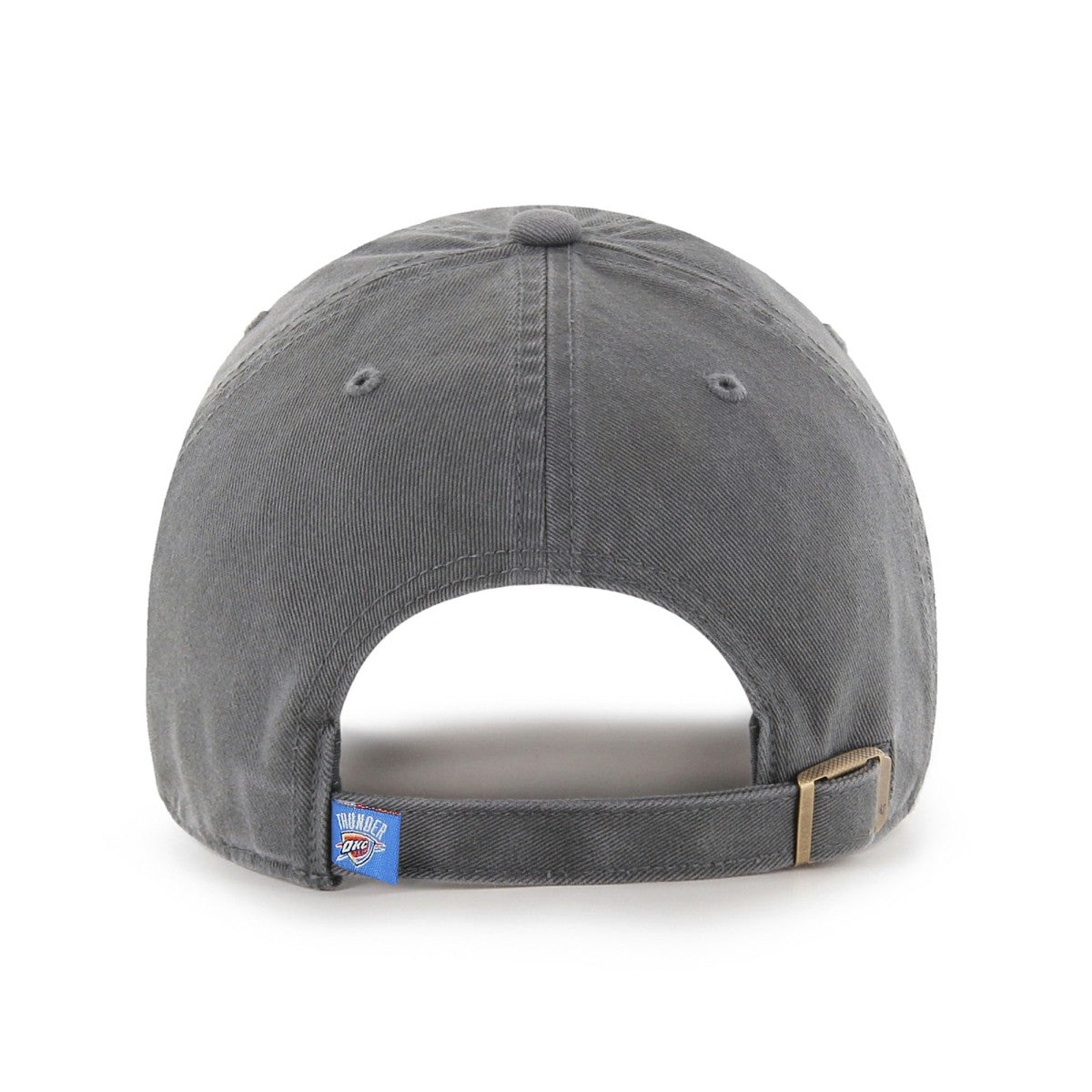 47 brand Oklahoma City Thunder '47 Core Logo Clean Up Adjustable Hat Charcoal