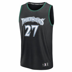 Fanatics Rudy Gobert Minnesota Timberwolves Fastbreak Jersey Classic Edition Black