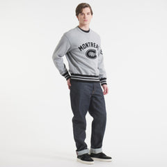 Montreal Canadiens Todd Snyder by Fanatics Relaxed Canadian Fleece Crew - Athletic Heather Gray | Fanatics online