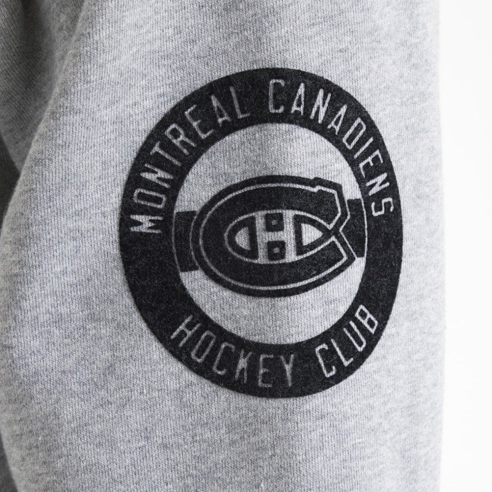 Montreal Canadiens Todd Snyder by Fanatics Relaxed Canadian Fleece Crew - Athletic Heather Gray | Fanatics online