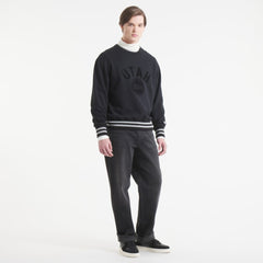 Utah Mammoth Todd Snyder by Fanatics Relaxed Canadian Fleece Crew - Black | Fanatics online