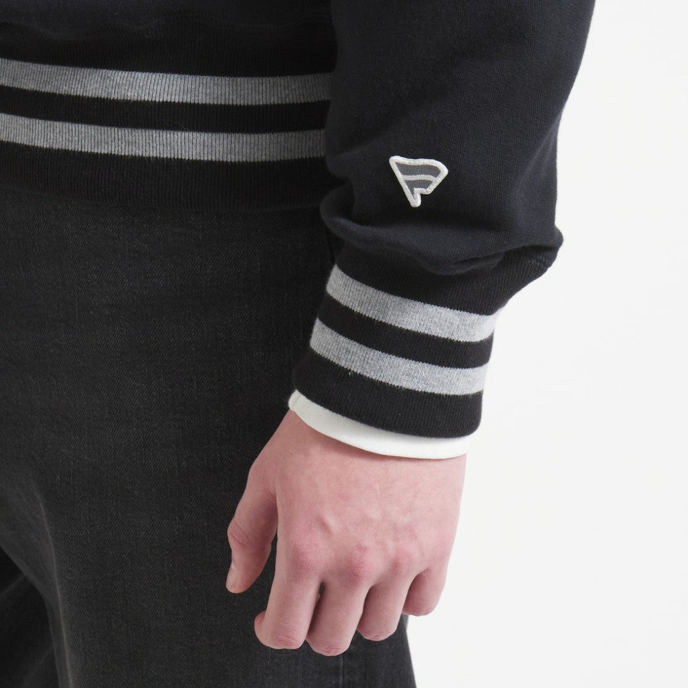 Utah Mammoth Todd Snyder by Fanatics Relaxed Canadian Fleece Crew - Black | Fanatics online