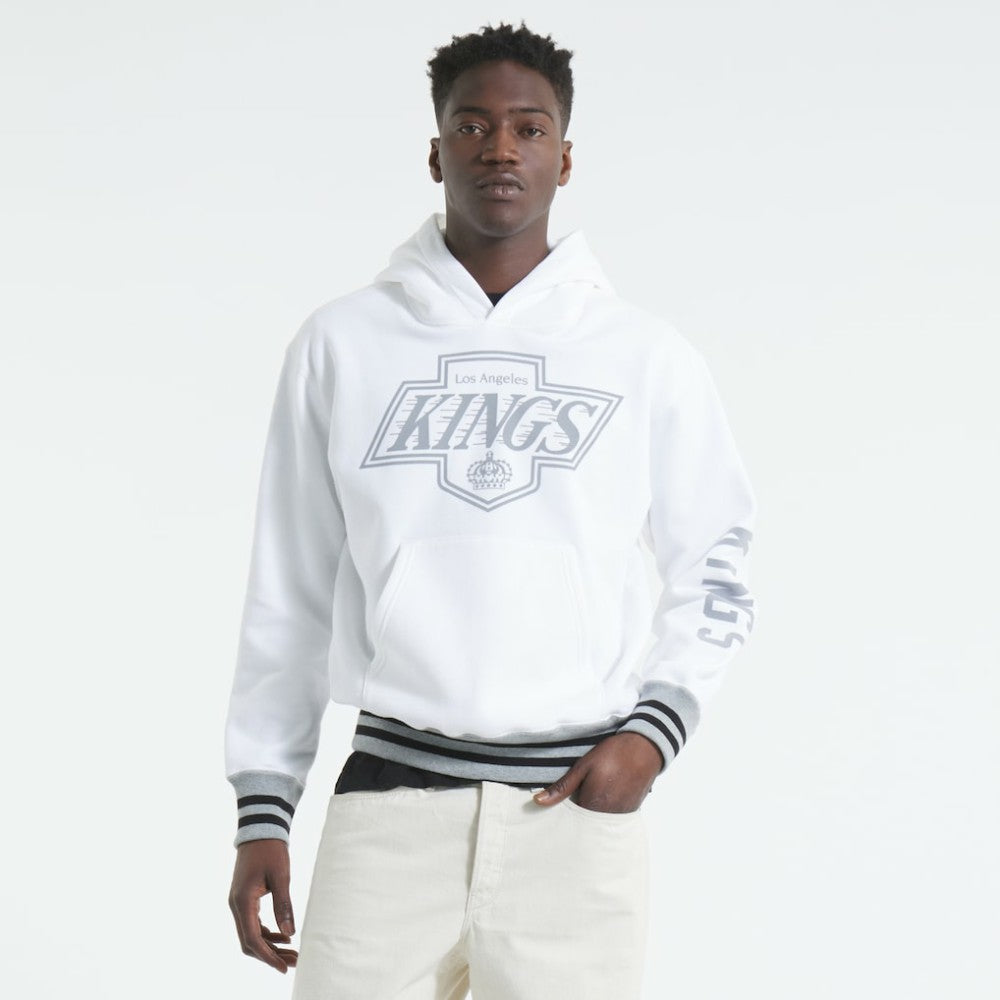 Los Angeles Kings Todd Snyder by Fanatics Relaxed Canadian Fleece Hoodie - White | Fanatics sale