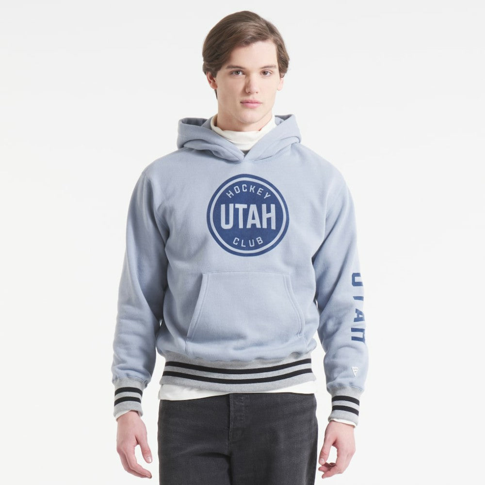 Utah Mammoth Todd Snyder by Fanatics Relaxed Canadian Fleece Hoodie - Gray | Fanatics on sale