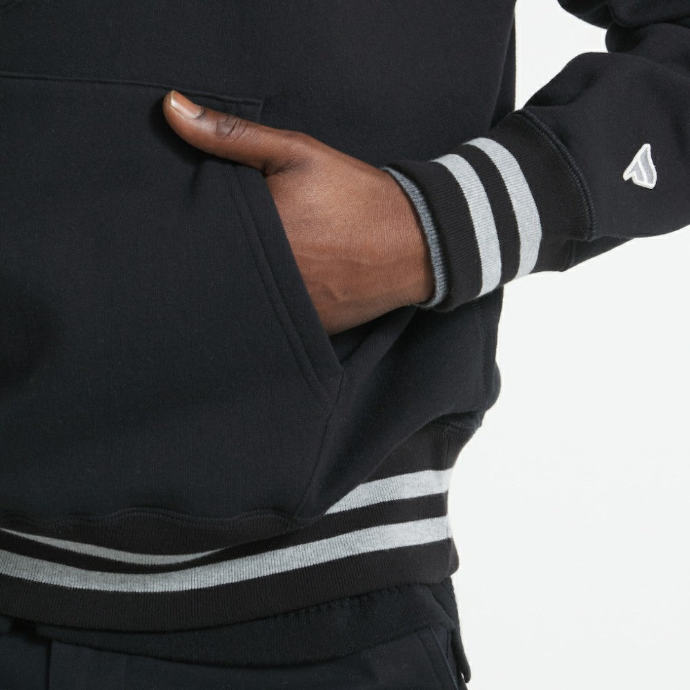 Chicago Blackhawks Todd Snyder by Fanatics Relaxed Canadian Fleece Hoodie - Black | Fanatics Lifestyle