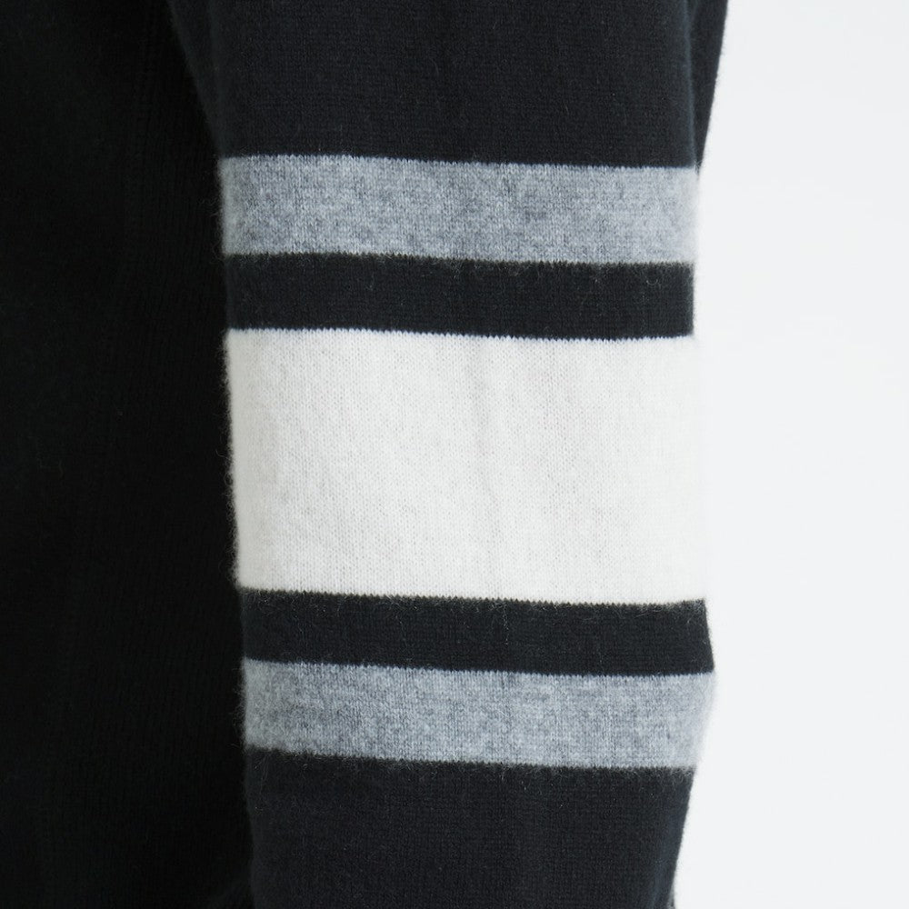 New York Rangers Todd Snyder by Fanatics Cashmere Crew Sweater - Black | Fanatics sale