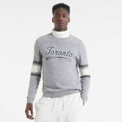 Toronto Maple Leafs Todd Snyder by Fanatics Cashmere Crew Sweater - Athletic Heather Gray | Fanatics online