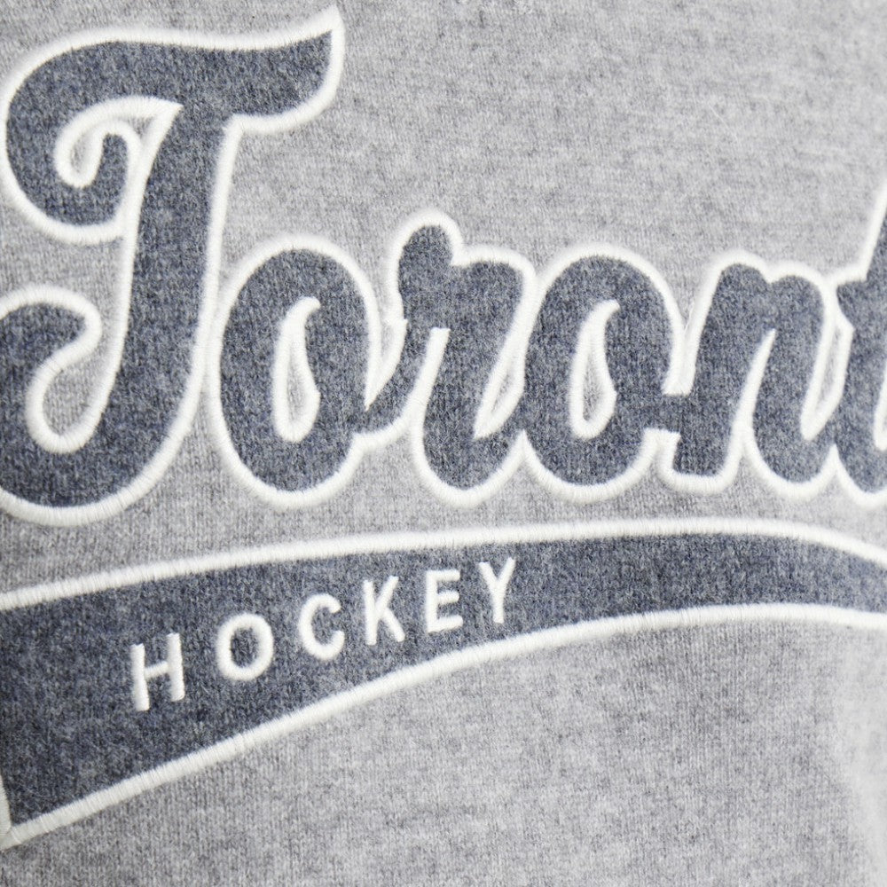 Toronto Maple Leafs Todd Snyder by Fanatics Cashmere Crew Sweater - Athletic Heather Gray | Fanatics online