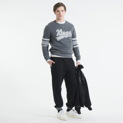 Los Angeles Kings Todd Snyder by Fanatics Cashmere Crew Sweater - Heather Gray | Fanatics discount