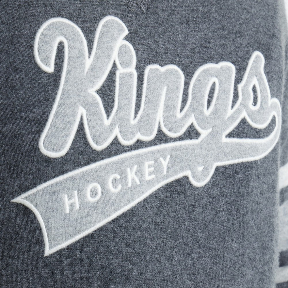 Los Angeles Kings Todd Snyder by Fanatics Cashmere Crew Sweater - Heather Gray | Fanatics discount