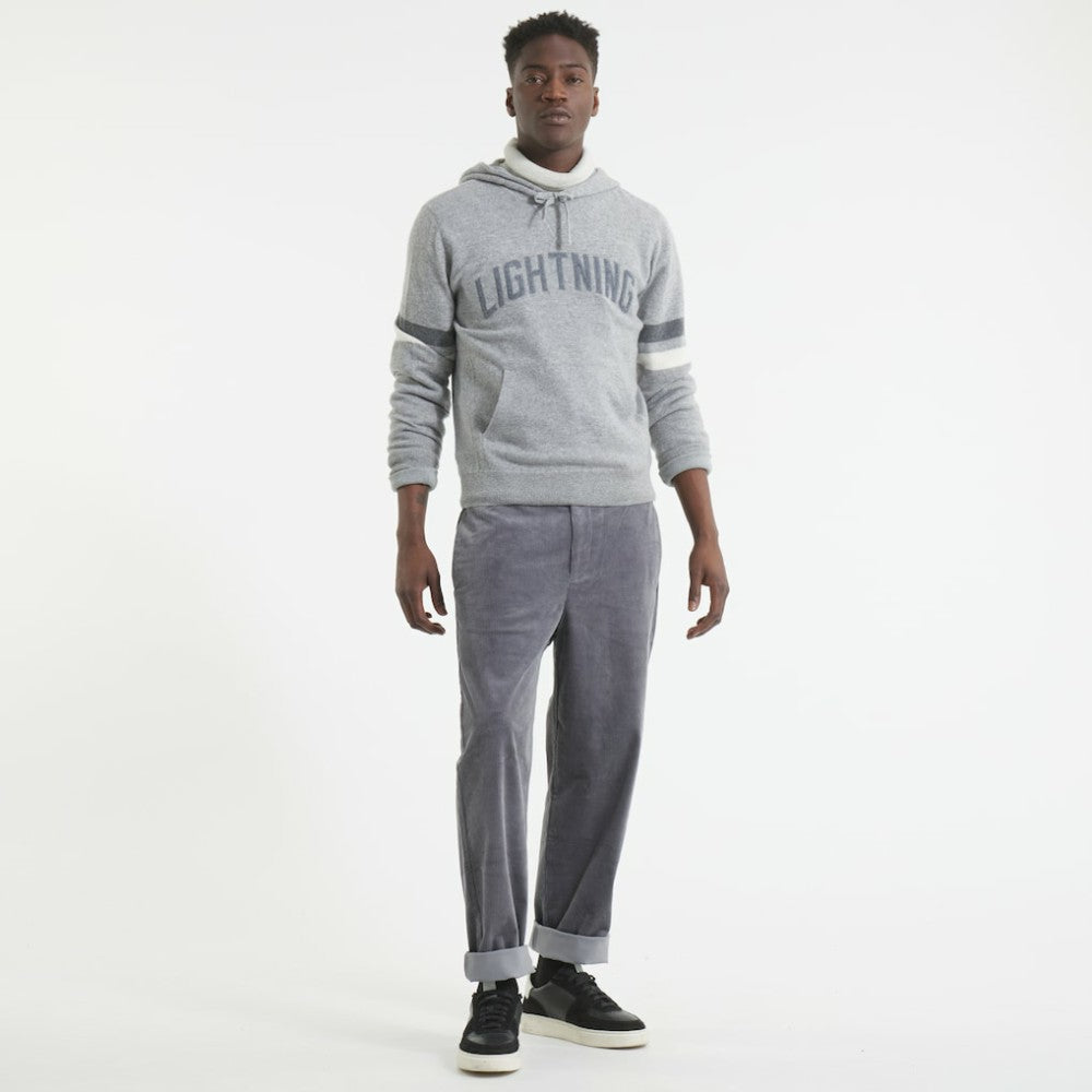 Tampa Bay Lightning Todd Snyder by Fanatics Cashmere Hooded Sweater - Athletic Heather Gray | Fanatics on sale