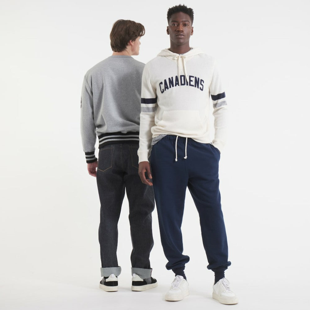 Montreal Canadiens Todd Snyder by Fanatics Cashmere Hooded Sweater - Oatmeal | Fanatics on sale