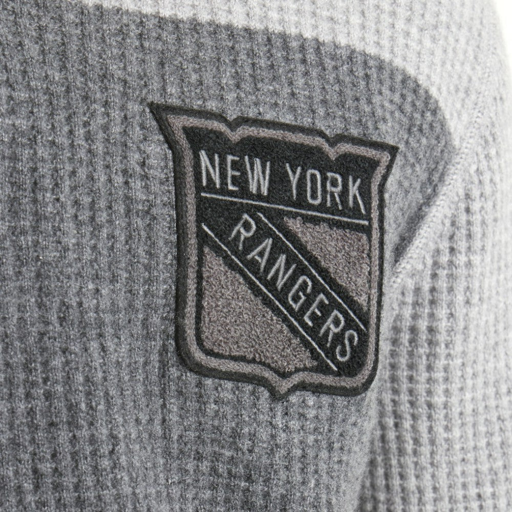 New York Rangers Todd Snyder by Fanatics Cashmere Rugby Sweater - Athletic Heather Gray | Fanatics sale