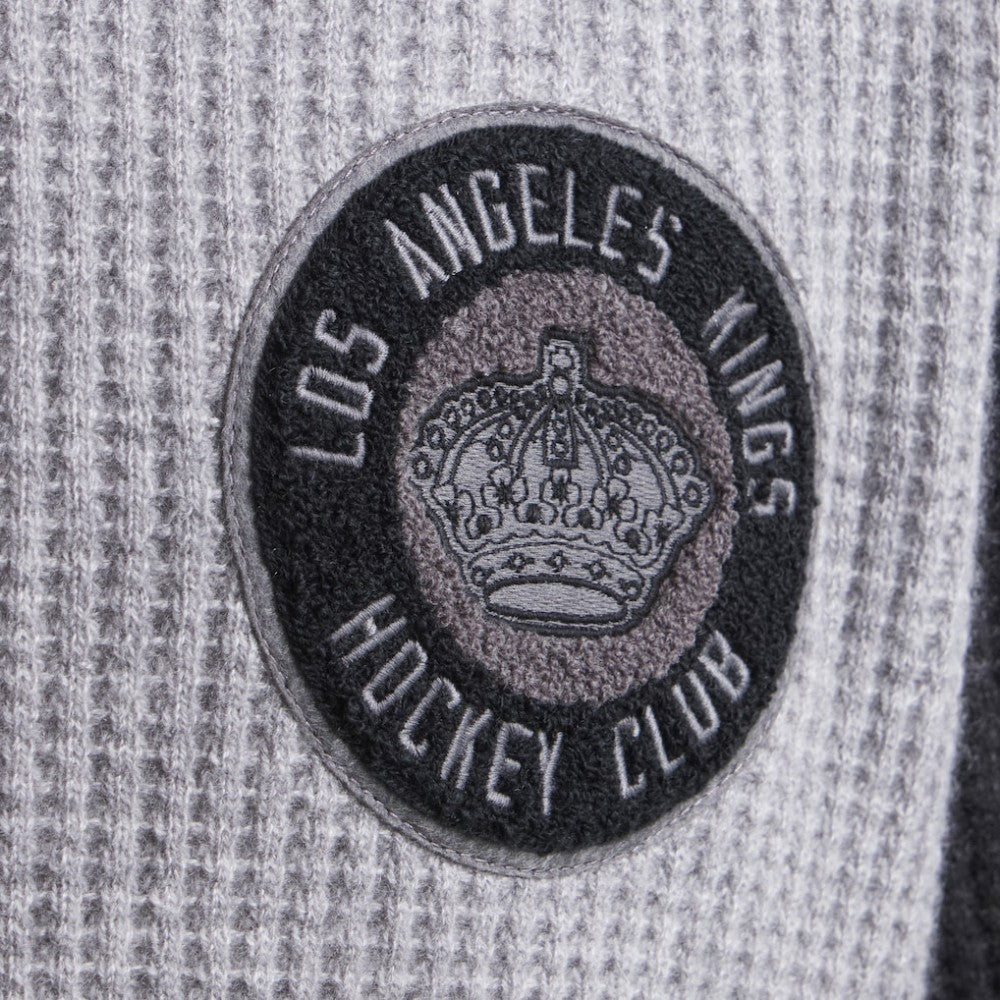 Los Angeles Kings Todd Snyder by Fanatics Cashmere Rugby Sweater - Athletic Heather Gray | Fanatics online