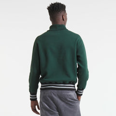 Vancouver Canucks Todd Snyder by Fanatics Relaxed Canadian Fleece Turtleneck - Dark Green | Fanatics online
