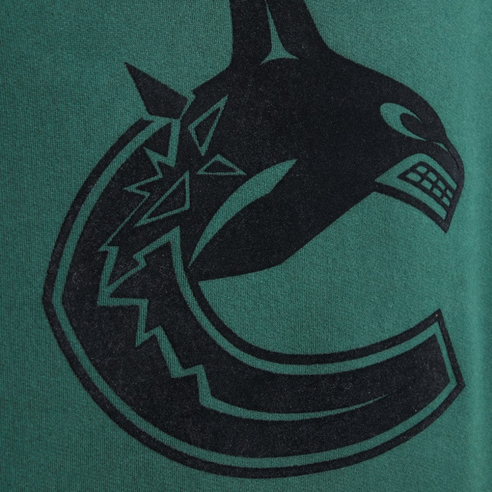 Vancouver Canucks Todd Snyder by Fanatics Relaxed Canadian Fleece Turtleneck - Dark Green | Fanatics online