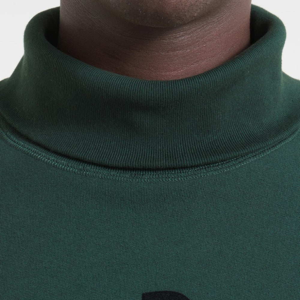 Vancouver Canucks Todd Snyder by Fanatics Relaxed Canadian Fleece Turtleneck - Dark Green | Fanatics online