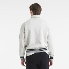 Toronto Maple Leafs Todd Snyder by Fanatics Relaxed Canadian Fleece Turtleneck - Heather Gray | Fanatics Lifestyle