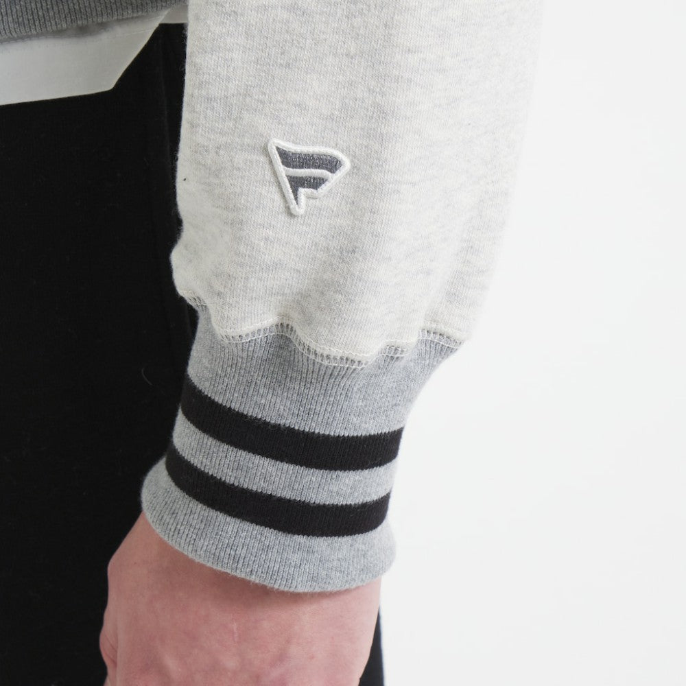 Toronto Maple Leafs Todd Snyder by Fanatics Relaxed Canadian Fleece Turtleneck - Heather Gray | Fanatics Lifestyle