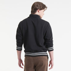 Montreal Canadiens Todd Snyder by Fanatics Relaxed Canadian Fleece Turtleneck - Black | Fanatics online