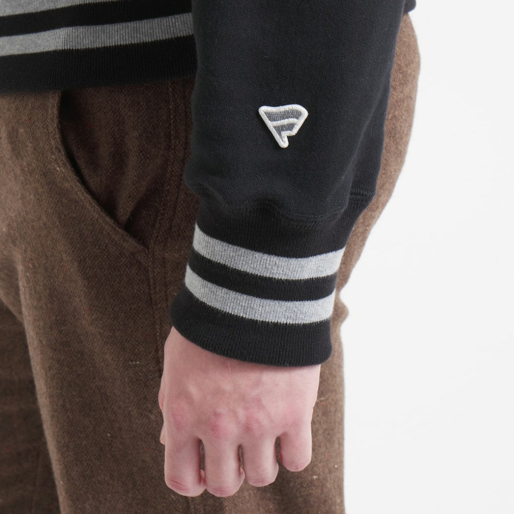 Montreal Canadiens Todd Snyder by Fanatics Relaxed Canadian Fleece Turtleneck - Black | Fanatics online