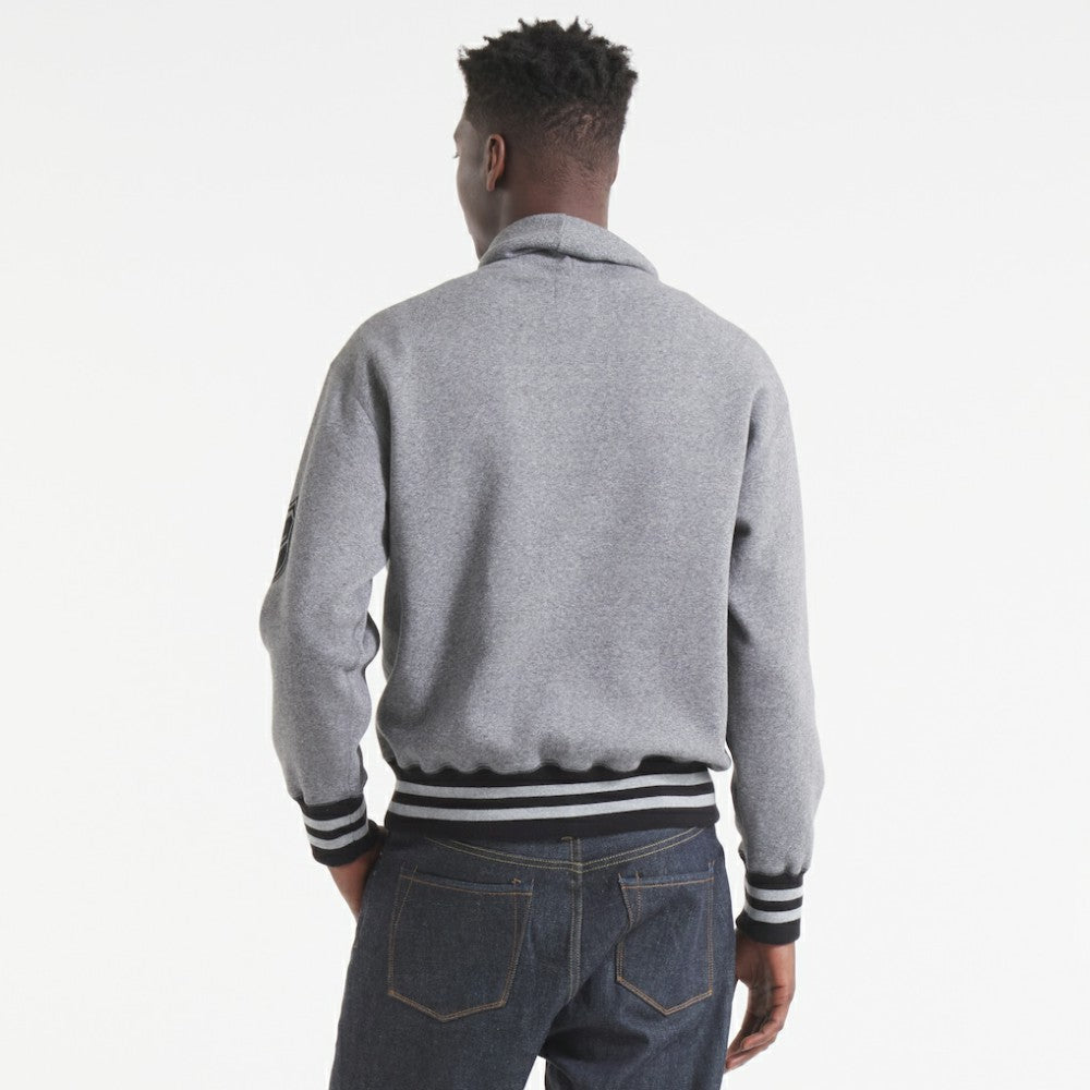 Utah Mammoth Todd Snyder by Fanatics Relaxed Canadian Fleece Turtleneck - Dark Heather Gray | Fanatics online