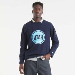 Utah Mammoth Todd Snyder by Fanatics Heavyweight Football Jersey - Navy | Fanatics Lifestyle