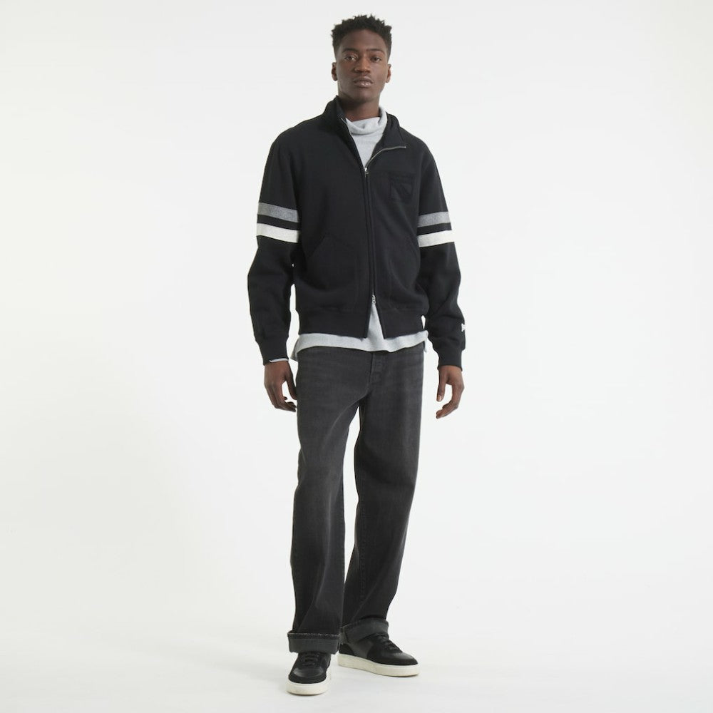 New York Rangers Todd Snyder by Fanatics Full-Zip Fleece - Black | Fanatics online